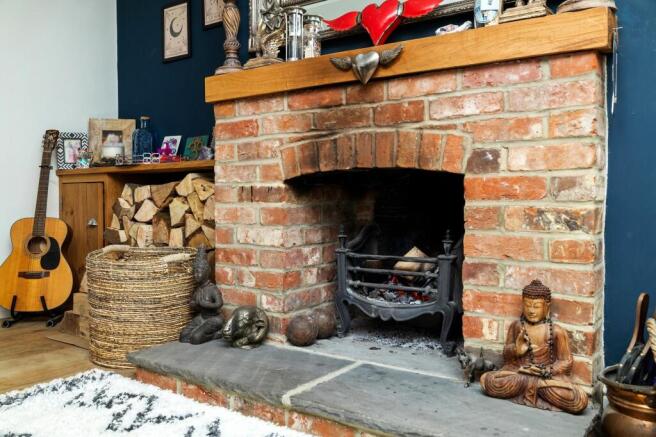 Living Room fireplace