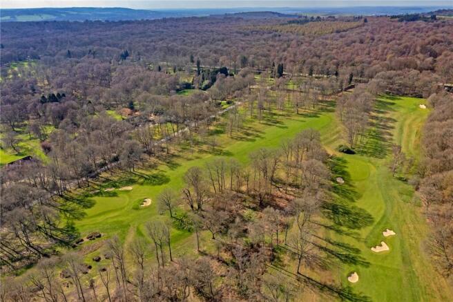 Aerial Golf Course