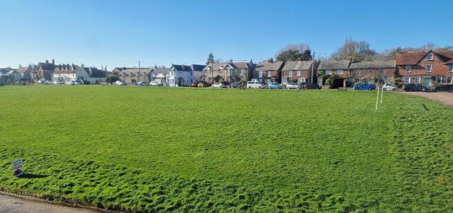 View of Village Green from Sitting Room