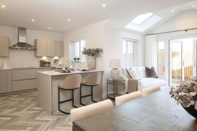 kitchen / dining / family room