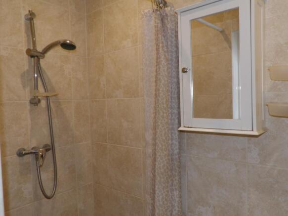 First floor shower