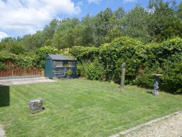 External rear garden