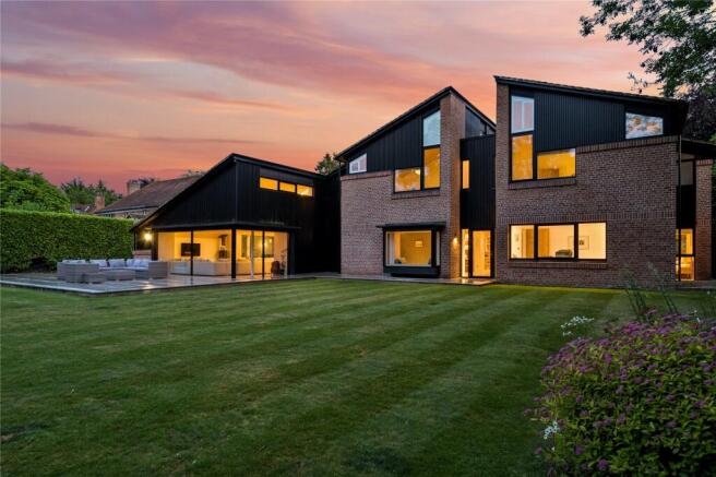 Rear Elevation Dusk