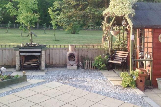 Rear garden
