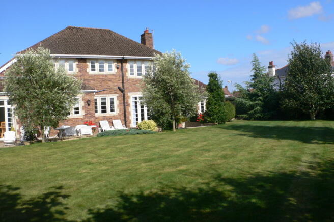 Rear of Property