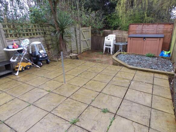 Rear garden
