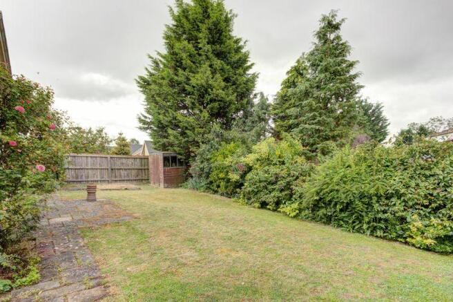 Rear garden