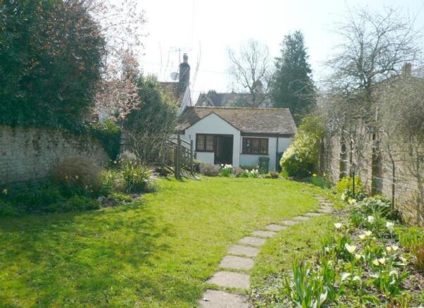 The rear of the Cottage