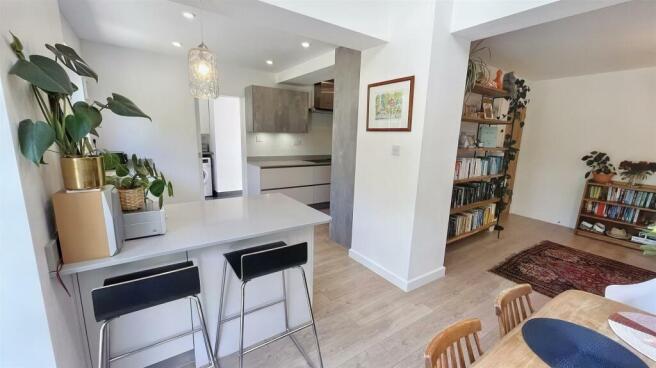 Open Plan Lliving/Kitchen and Dining Room