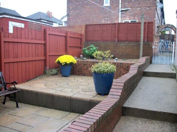 Rear of Property
