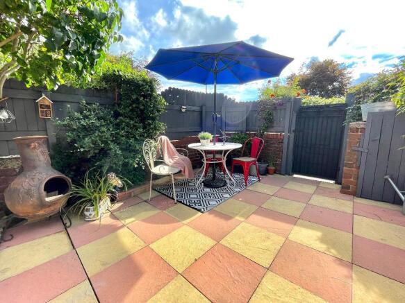 Rear garden