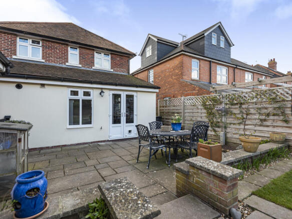Rear Patio