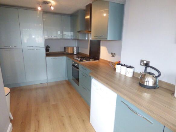 Extended kitchen