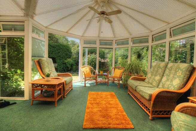 Conservatory seating area