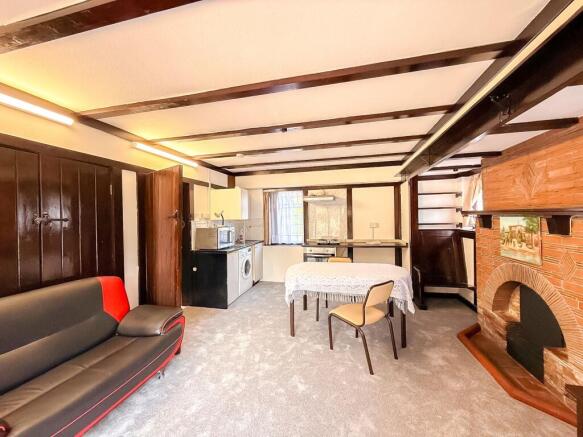 Open plan living room