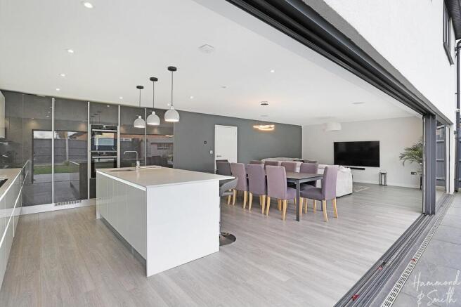 Kitchen/ Living/ Dining Room