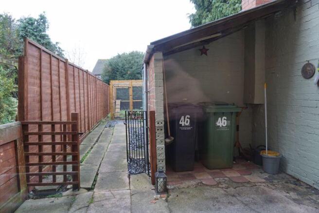 Rear garden