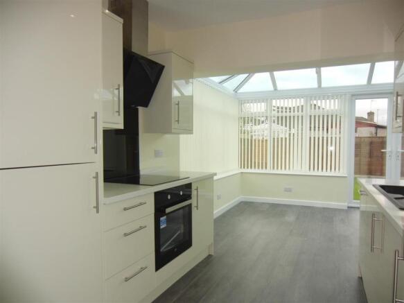 Kitchen/Living Area/Conservatory