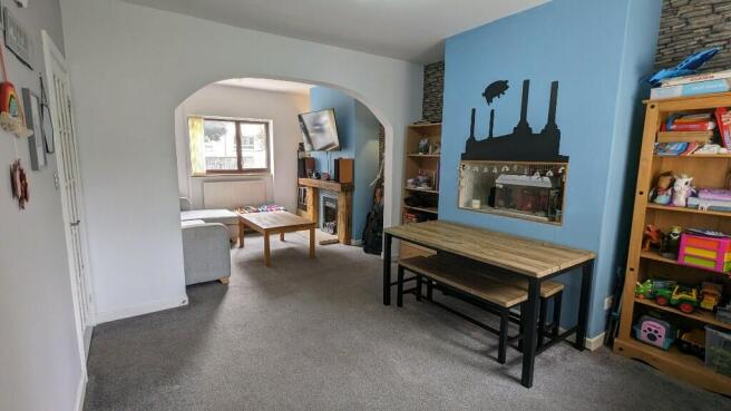 dining room to loung