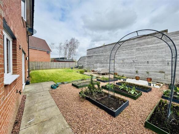Rear garden