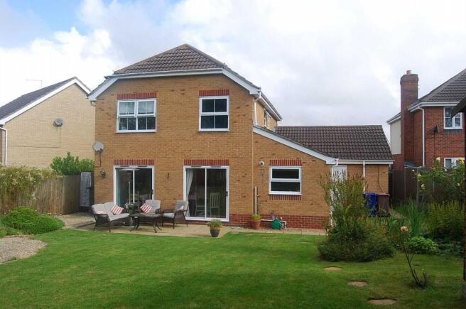 Rear of Property