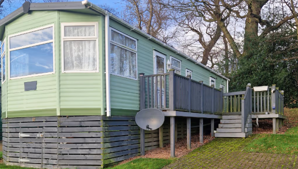 Exterior Of The Carnaby Ridgeway Holiday Caravan W