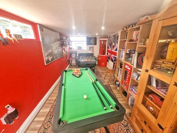 GAMES ROOM (CONVERTED GARAGE)