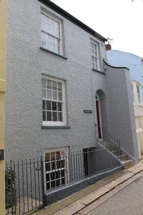 front of property