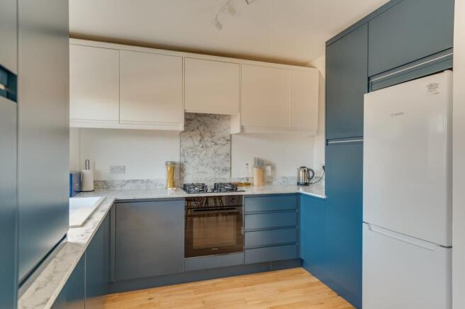 KITCHEN, DINER AND LIVING ROOM