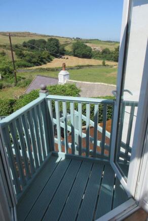 view from mast...