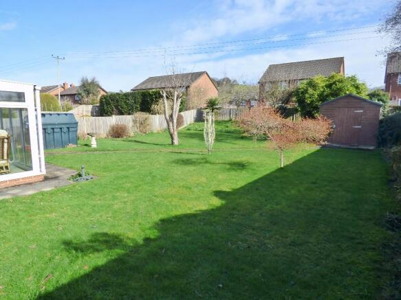 Rear garden