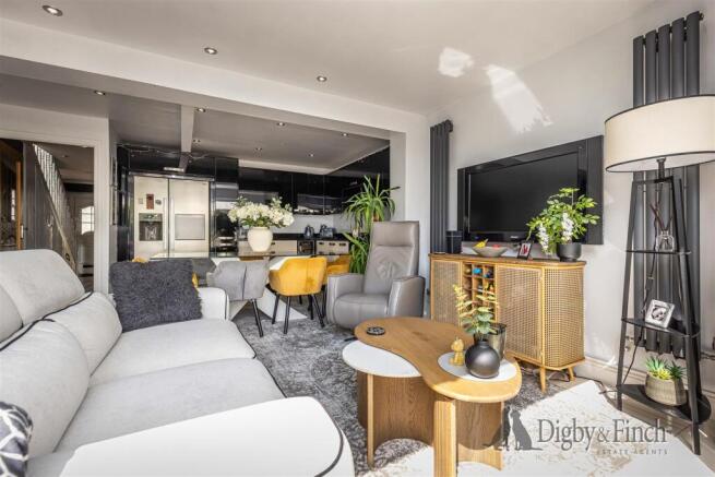 Open Plan Living Dining Kitchen