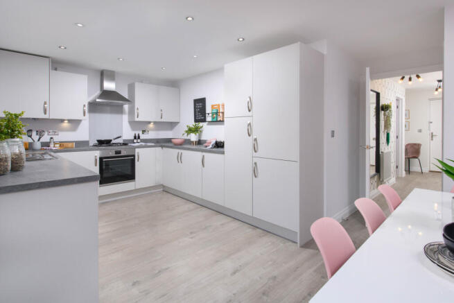 Spacious kitchen inside 4 bed Kingsley home