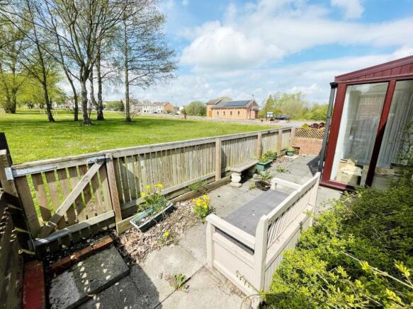 Rear Patio
