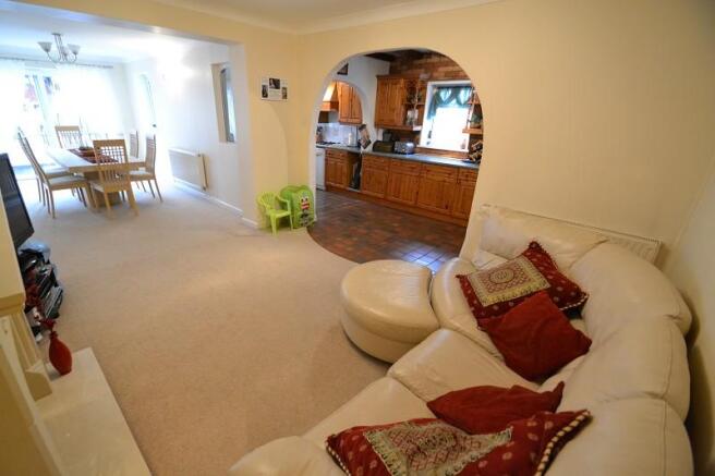 Family room/dining room