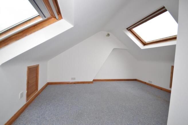 Top floor bedroom