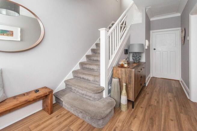 ENTRANCE HALLWAY AND LANDING