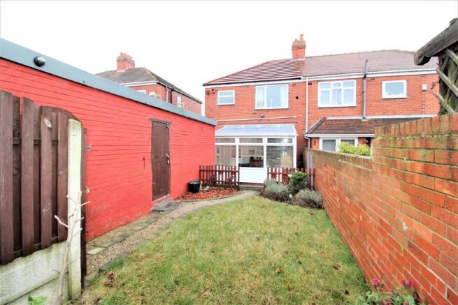 Rear garden
