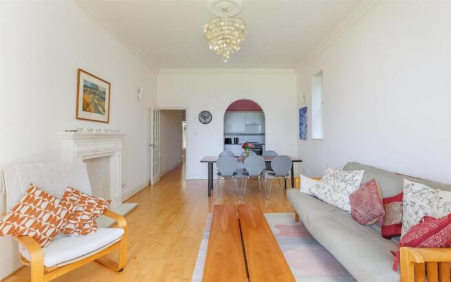 Airy and light reception room
