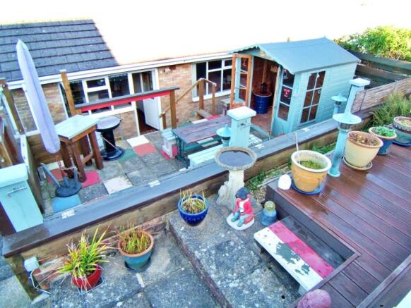 Rear garden