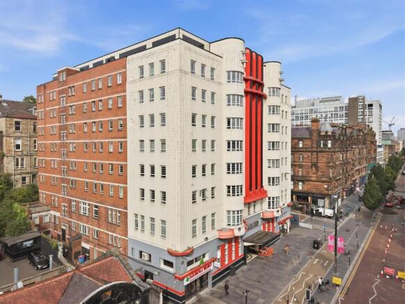 1-bed flat on 5/6 460 Sauchiehall Street, Glasgow City Centre, G2 3JW, £115,000