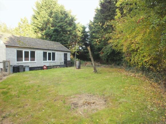 Rear garden