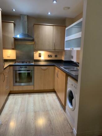 Kitchen with integrated appliances