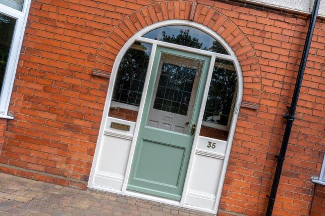 Front entrance...