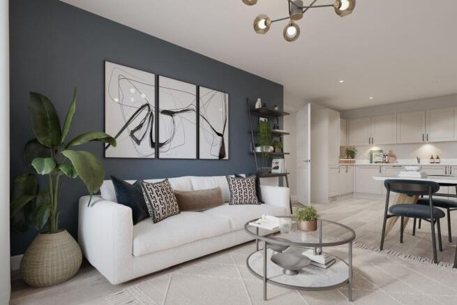 Broadheaht place living area
