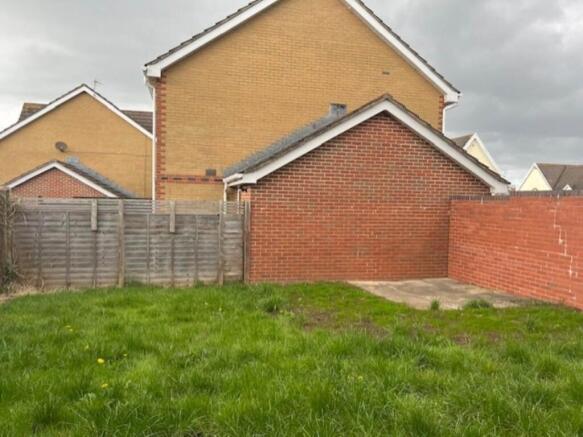 Rear garden