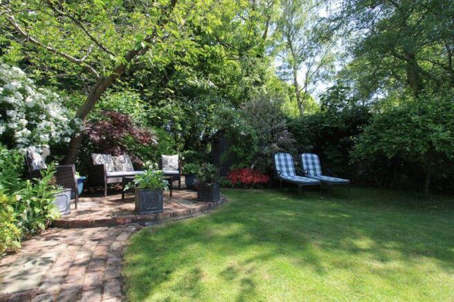 Rear garden
