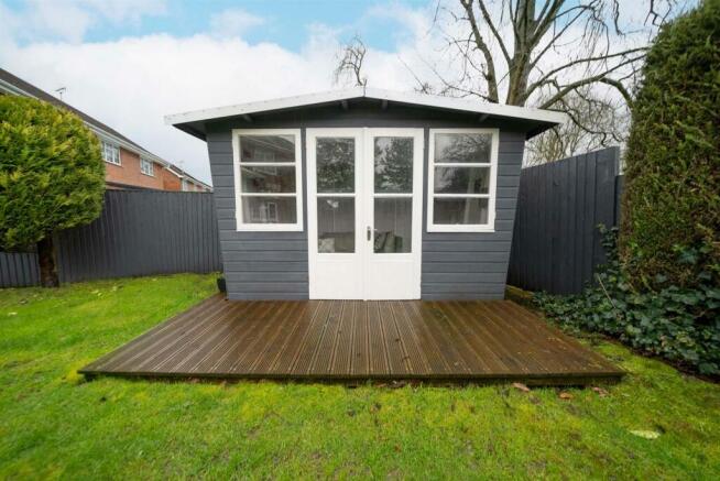 Private gardens to rear