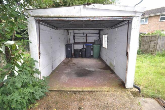 Garage and driveway