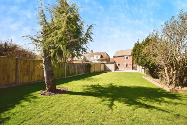 Private Rear Garden With Back Property View